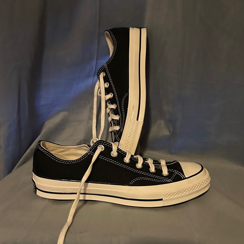 Converse Chuck Taylor  70 Black Canvas Sneakers